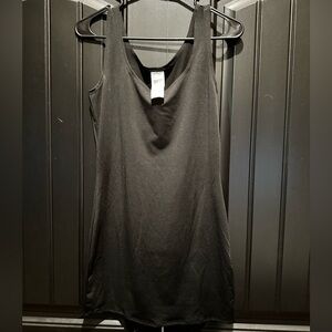 Black trunk dress